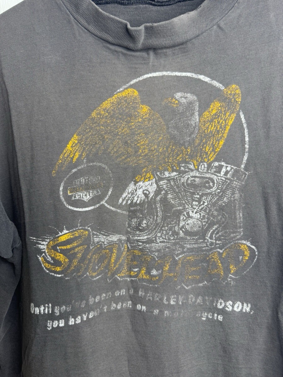vintage 80's harley davidson t shirt Shovel head Size Large vintage 80's harley davidson t shirt Shovel head Size Large