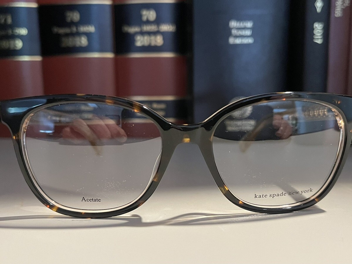 NEW Kate Spade Payton Eyeglasses Frame 0086 Dark Havana 52  display picture 3