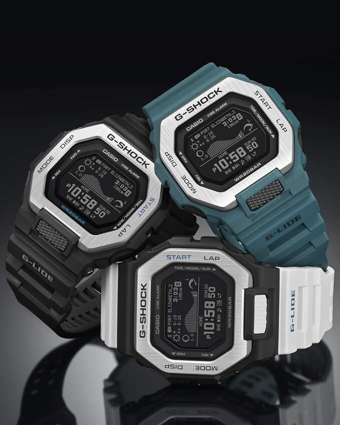 CASIO G-SHOCK GBX-100-7JF Bluetooth Tide Graph Moon Data Watch