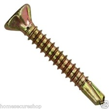Self Tapping Screws - To Install uPVC Window Hinges / Friction Stays