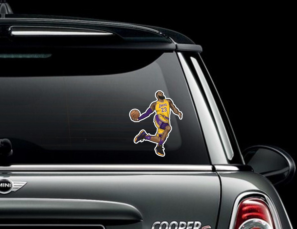 lebron james lakers car