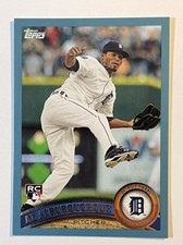 2011 Update Wal-Mart Blue Border #US165 Al Alburquerque NM-MT RC Tigers