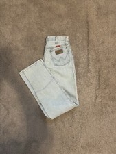Vintage 80s/90s Wrangler Light Washed Denim Pants-tagged Inside The Fly