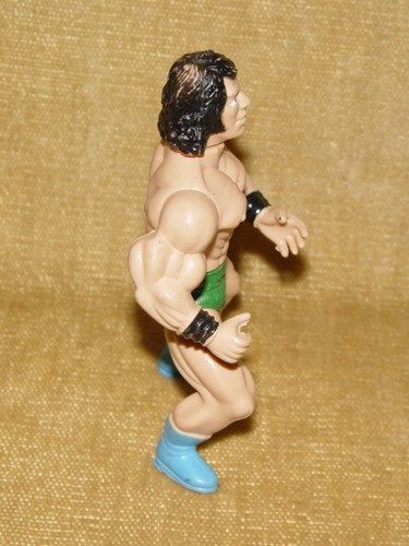VINTAGE KNOCK OFF BOOTLEG MOTU STYLE WRESTLER ACTION FIGURE 1980s GREEN PANTS - Picture 5 of 5