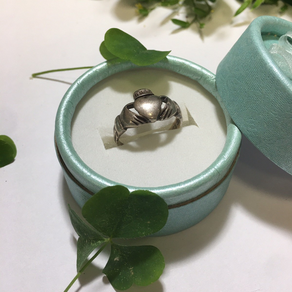アクセサリー Vintage Silver Grain Ring 925 Beautiful Vintage Ring Sterling Silver 925 2.5g Size 7 1/4