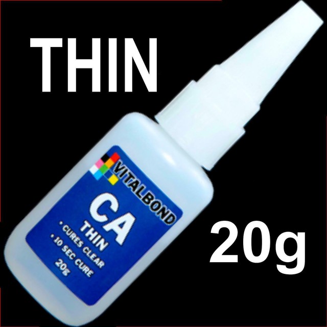 Vitalbond Thin Super Glue 20g Bottle VB02 Cyanoacrylate Vital Bond