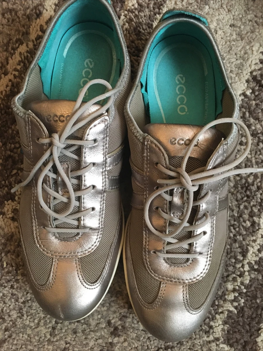 Ecco 2025 metallic sneakers