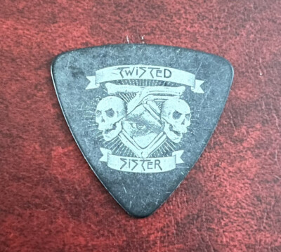 TWISTED SISTER Jay Jay French 2014 guitar pick Gitarrenplektrum