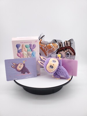 POP MART Labubu The Monsters Lazy Yoga Series Vinyl Figure Little