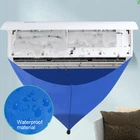 Air Conditioner Cleaning Cover with Water Pipe Protection Bag Washing Protector