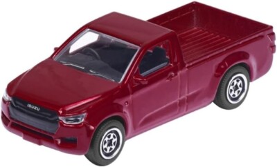 Isuzu D-Max RG Red Pickup Majorette Street Cars 285A 2022 1:64 3