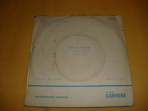Art Sullivan – Adieu, Sois Heureuse 45 RPM 7'' Single - Picture 2 of 2