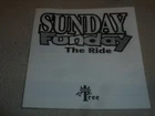 VINTAGE NOS NEW SUNDAY FUNDAY THE RIDE WISDOM TREE GAME MANUAL 1995 NINTENDO NES