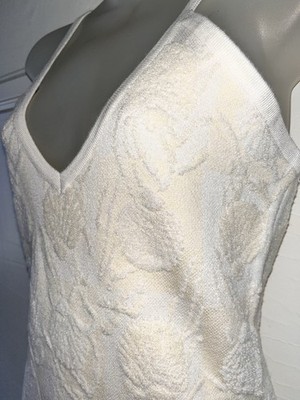 NWT Anthropologie Rue Stiic Cicely Jacquard Knit Maxi Dress Cream Sea  Shells-XS | eBay