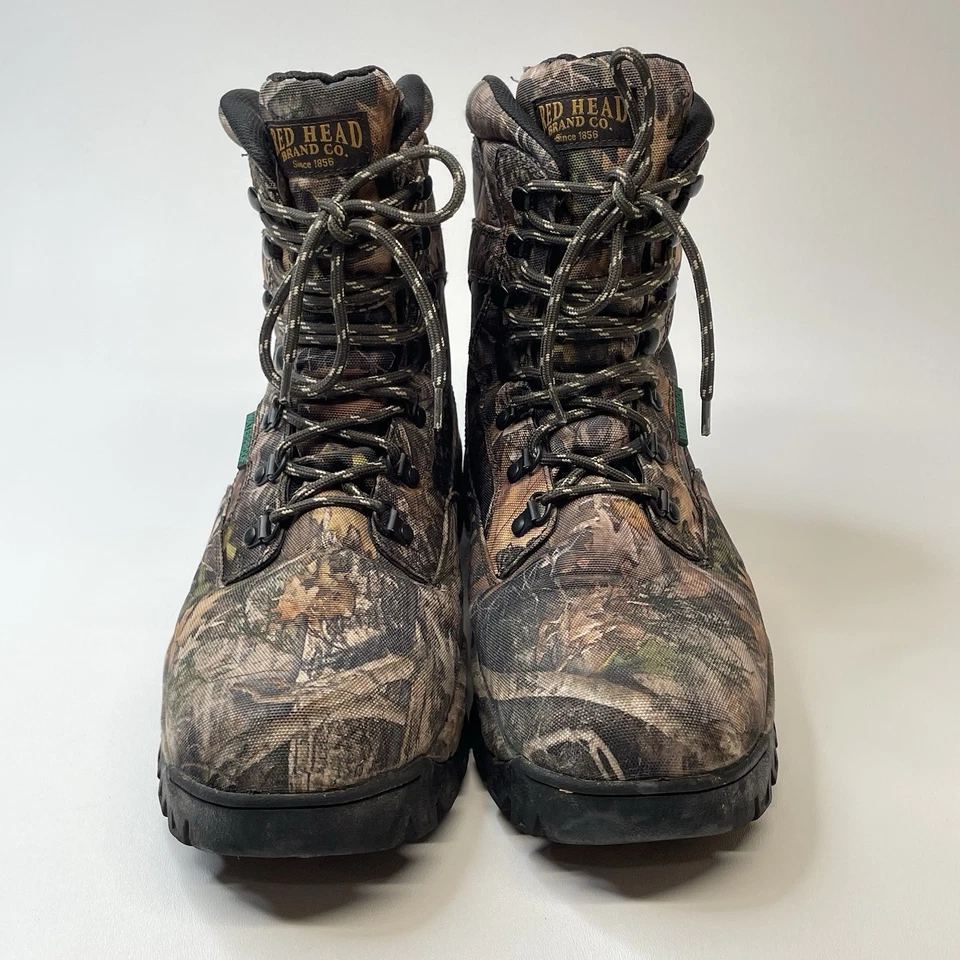 Red Head Waterproof Camo Hunting Hiking Boots Mens 12 Insulated 400g Thinsulate - Image 3 of 4