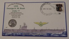 USS George H. W. Bush (CVN 77) commissioned January 10 2009