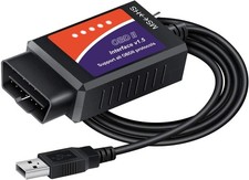 2025 Forscan Elm327 V1.5 Obd2 Scanner Adapter Usb Diagnostic Tool Cable For Ford