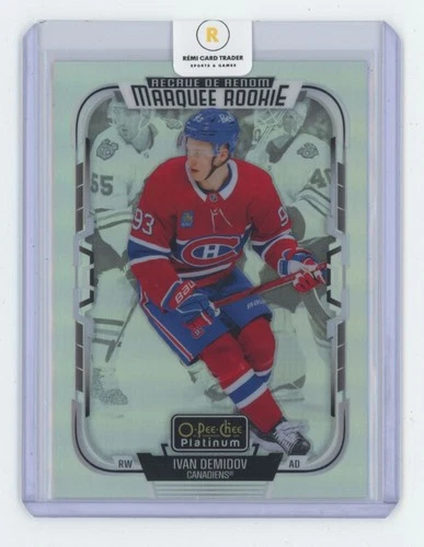 2025-26 O-Pee-Chee Platinum Marquee Rookie Rainbow Ivan Demidov Rookie #232