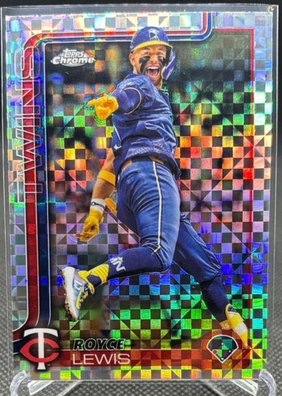 2025 Topps Royce Lewis Lot (2) Minnesota Twins