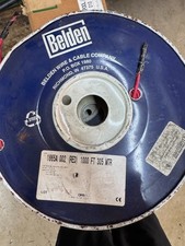 Belden 1865A Sub-Miniature RG59/U HDTV 25 AWG Precision Video Cable 1000ft Red