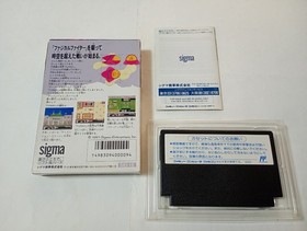 Fuzzical Fighter W/Box Manual Rare Retro Famicom FC Good Used Game NTSC-J Japan