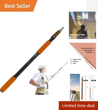Telescoping Extension Pole,  to 26FT Telescoping Pole Multi-Purpose 5-20FT