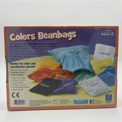 Educational Insights Colored Bean Bags Sorting 3+ Color & word identification