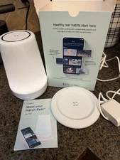 HATCH REST+ 2nd Gen Smart Sleep Assistant Babies Kids Nightlight W/Charger Base