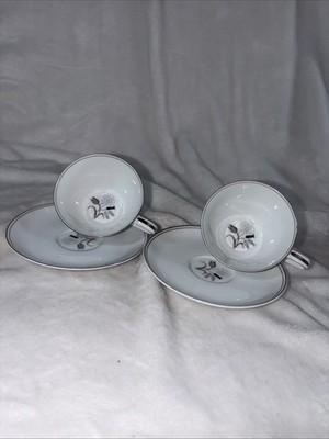 Vintage Noritake Fine China Jaris Pattern #5604 Mid-Century Modern 1960s GUC