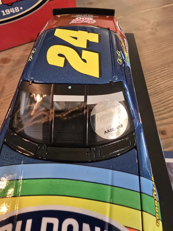 Jeff Gordon 1994 COKE 600 Win 1:24 Candy Signed By Jeff Gordon And Ray Evernham - Image 2 of 4