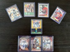 Pro Set Fleer Score Rookie Card Lot (8) 1991 NFL Herman Moore Detroit Lions