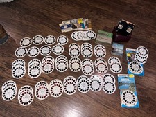 60's 70s 80s Vintage View-Master 93 Reels Loose Lot Thriller, GI Joe, Disney