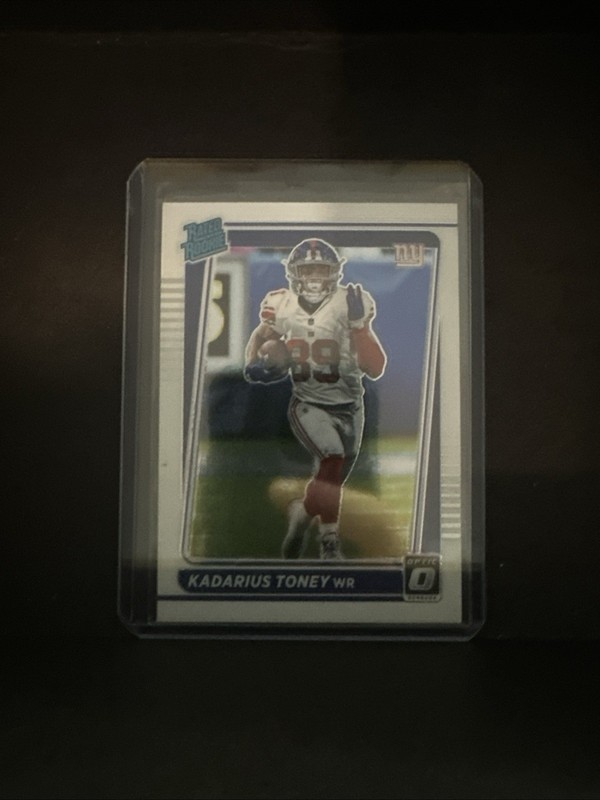 2021 Donruss Optic RATED ROOKIE #212 Kadarius Toney - New York Giants O69