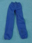 Vintage Barbie Clothes - Superstar Era Barbie Royal Blue Tricot Pants