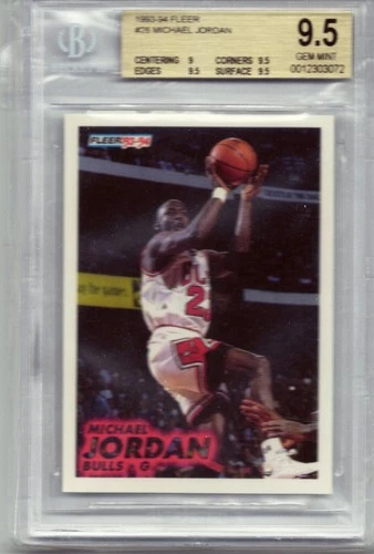 Jordan 1993 Fleer Jordan #28