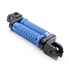 Blue M-Grip 25mm Lowered Front Footpegs For Speed Triple 1050 / R 15 16 17