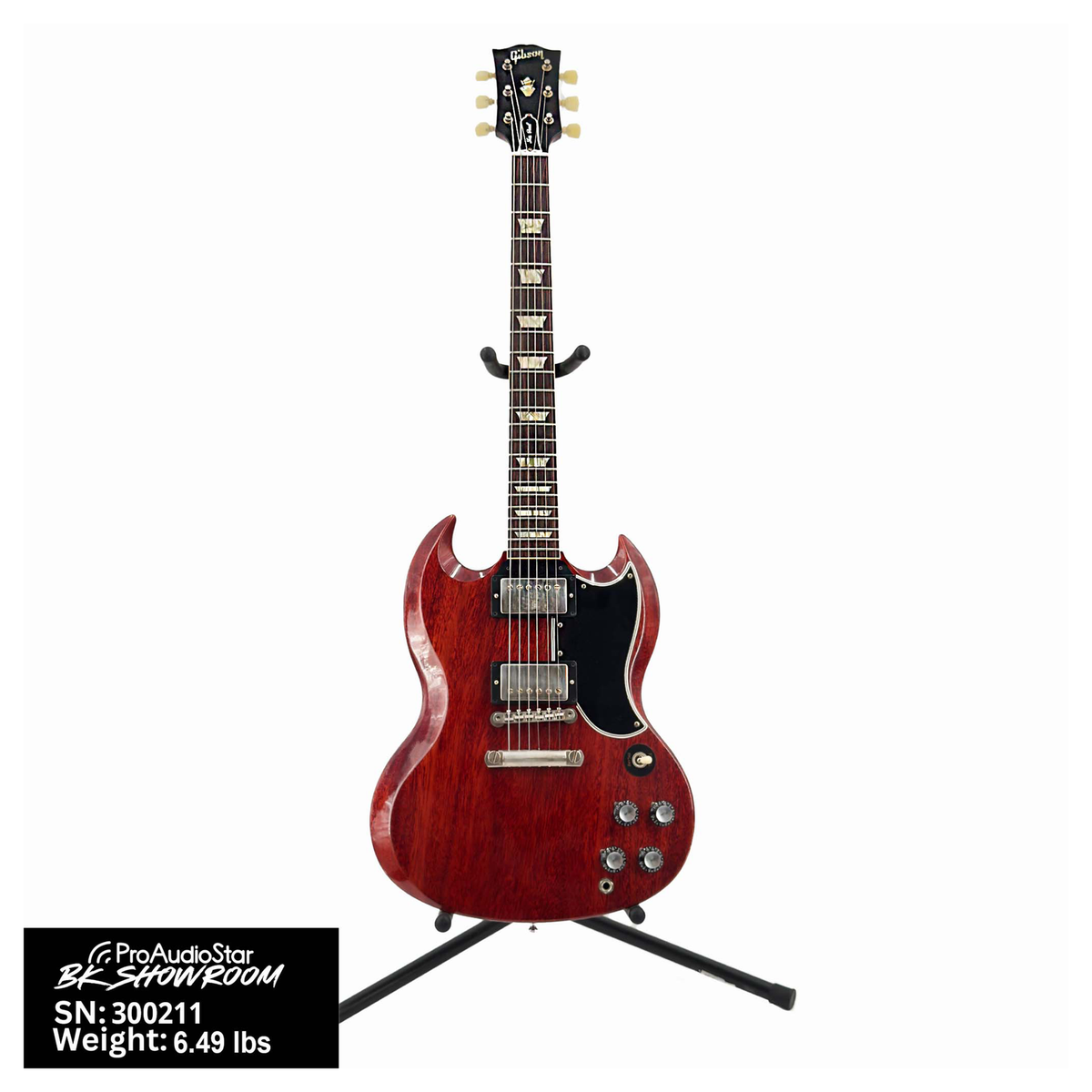 Used Gibson 2023 Custom Shop '61 Reissue SG - Heritage Cherry w