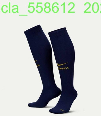 Barcelona Fußballsocken Kinder 5-14 Jahre Blau Heim 2026-27 1 Paar