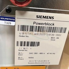 ONE USED SIEMENS INVERTER 6SL3351-1AE36-1BA1