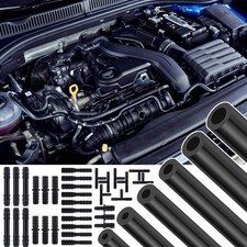 For Dodge Car Engine Vacuum Line Kit 6pcs 5ft Vacuum Hose 64 Connectors For Dodge Car Engine Vacuum Line Kit 6pcs 5ft Vacuum Hose 64 Connectors