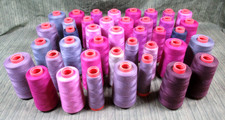 Large Lot of 40  Partial Thread Spools  American and Efird Excell Thread