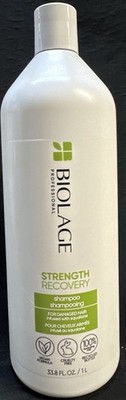 biolage strength recovery shampoo for damaged hair 33.8oz scuffed bottle