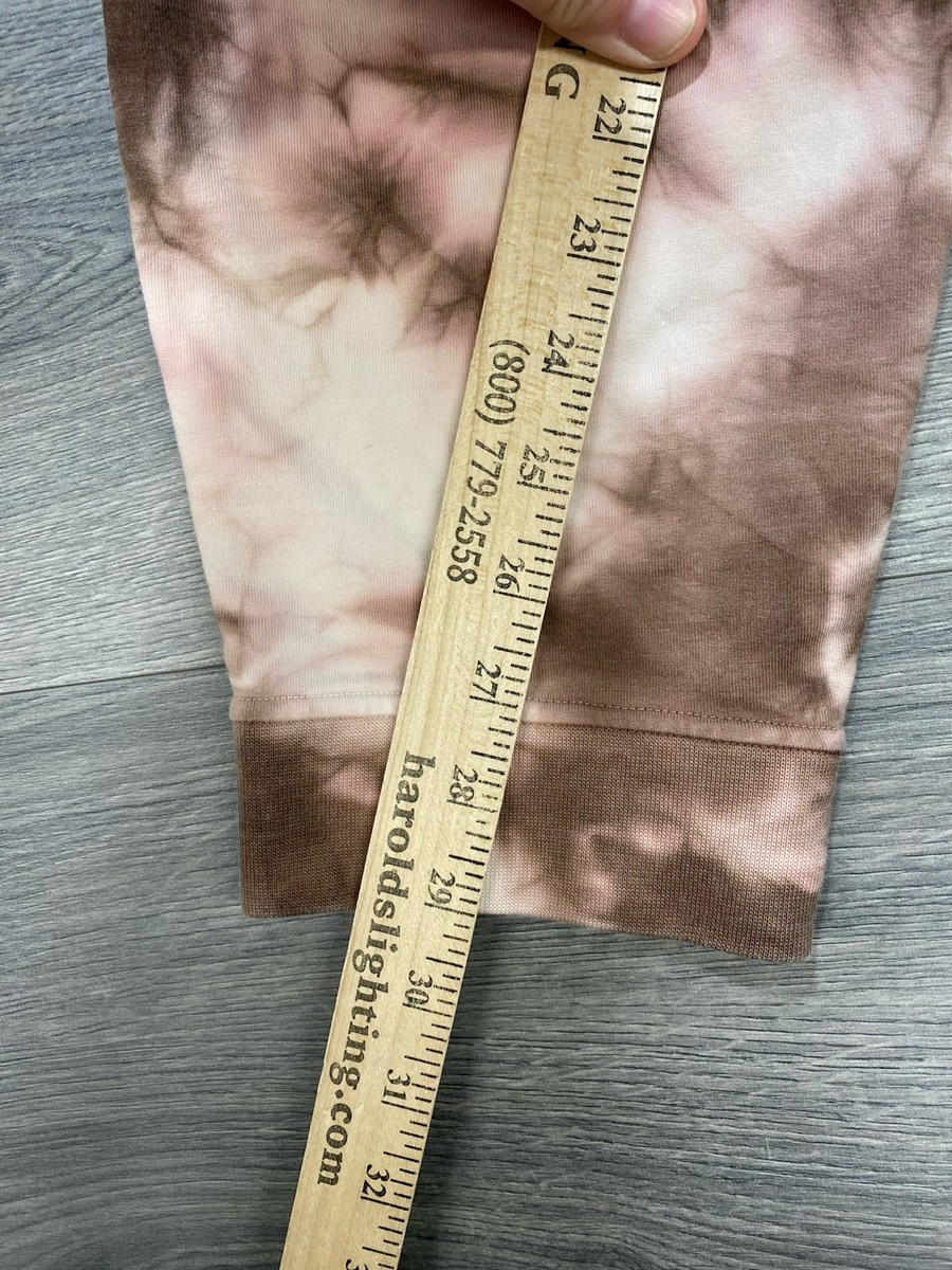 Lululemon City Sweat Jogger Large Pink Brown Earth Clay Dye Sweatpants terry View 3