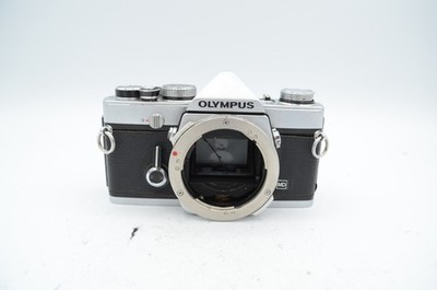 Olympus OM-1 MD 35mm Film Camera Body, Chrome (without Shoe)