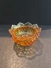 Vintage Fenton 3.5” X 2” Hobnail Glass Dish Candle Holder