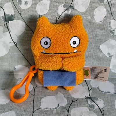 Ugly Dolls orange Schlüsselanhänger Clip-On weich Plüsch Hasbro 5 Zoll