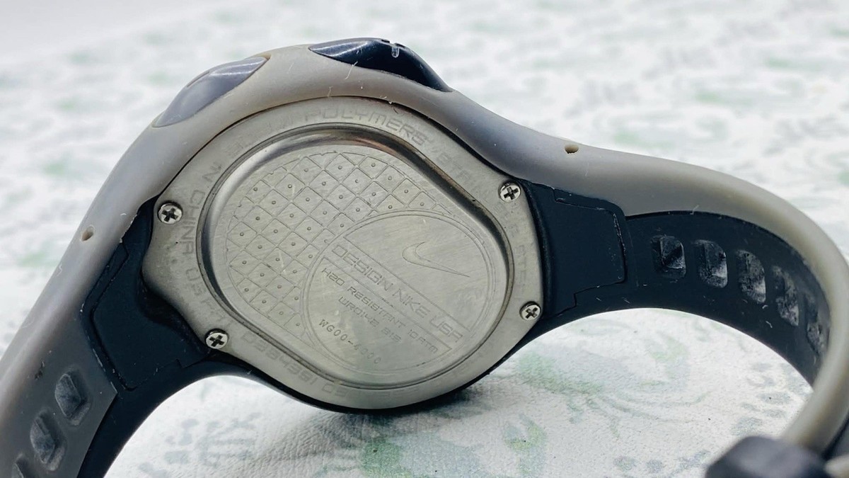Nike Fury Digital Quartz Watch WR0142 Men 100m Triax Polymers