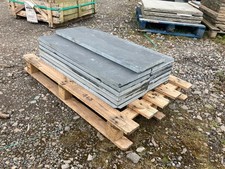 Natural Slate slabs wall copings 30cm wide 11.7 linear metres job lot (REF 468)