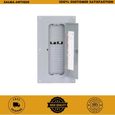 Square D Homeline 125 Amp 20 Space 40 Circuit Main Lug Neutral Load Center