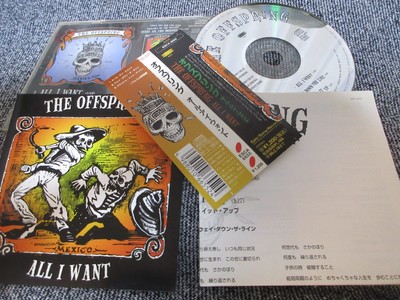 OFFSPRING / all I want  / JAPAN LTD CD OBI
